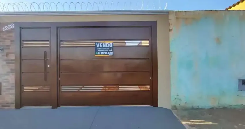 Casa para venda em campo grande, vila popular, 2 dormitórios, 1 banheiro, 1 vaga
