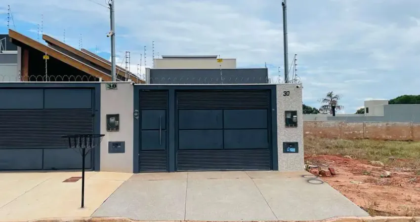 Casa para venda em campo grande, parque residencial rita vieira, 3 dormitórios, 1 suíte, 2 banheiros, 2 vagas