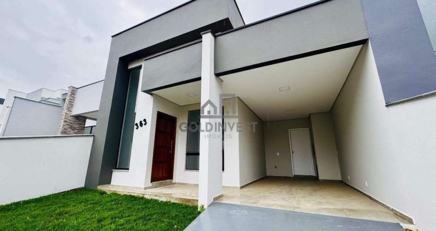Casa com 1 suíte + 2 quartos e 2 vagas de garagem em Guabiruba