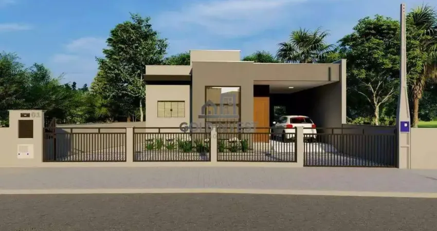 Casa com 2 quartos sem geminação no bairro lageado baixo na guabiruba