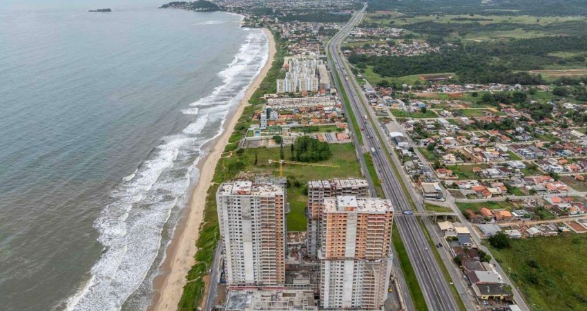 Frente Mar em Barra Velha com 2 quartos (1 suite) entrega Junho 2026