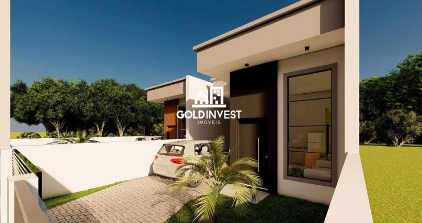 Casa no Centro da Guabiruba com 3 Quartos (1 suíte) Entrada parcelada até Dezembro/2025