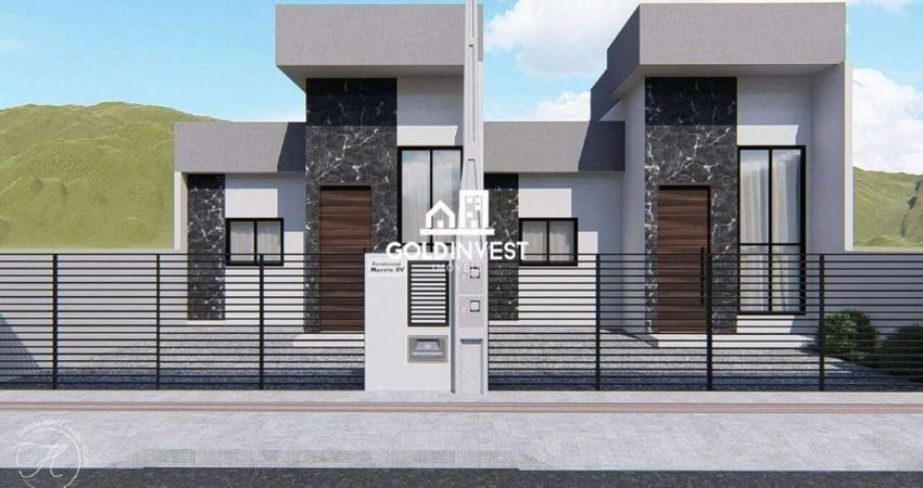 Casa no Bairro Rio Branco com 2 quartos (1 suíte) entrega Maio de 2025