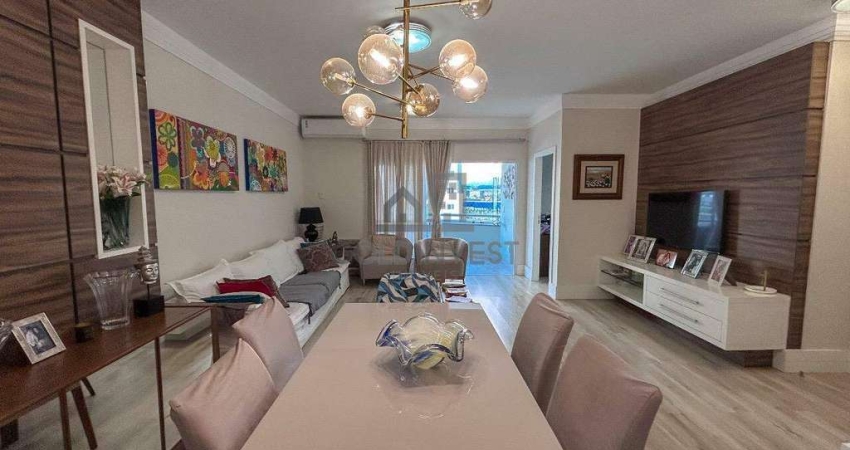 Apartamento com 3 quartos (2 suítes) no centro de Brusque próximo a Prefeitura