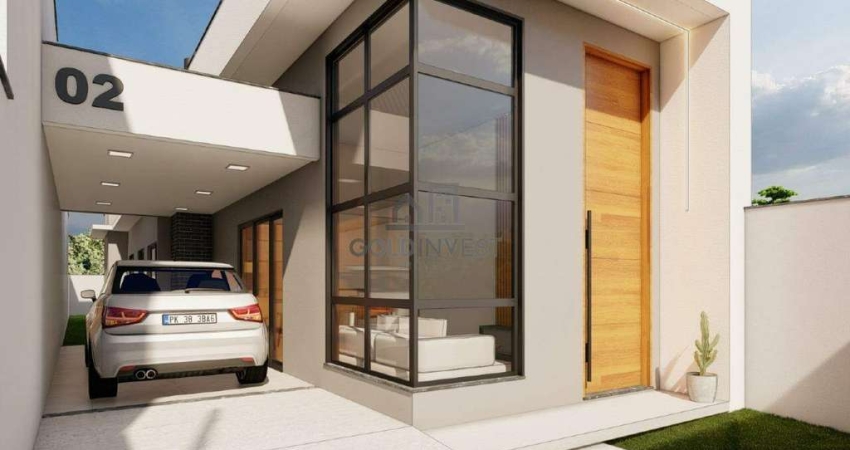 Casa na Planta á Venda com 1 suíte + 2 quartos no Centro da Guabiruba