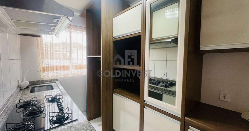 Lindíssimo apartamento mobiliado com 2 quartos no Cedrinho