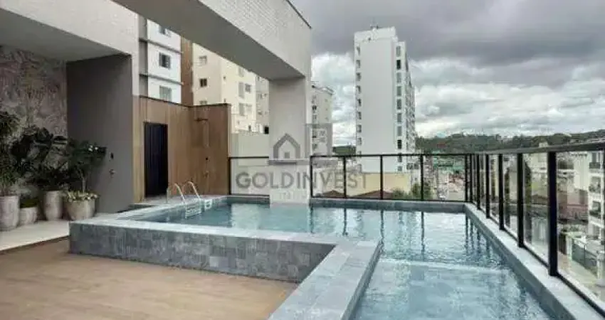 Apartamento com 1 suíte + 1 quarto á venda no centro de brusque