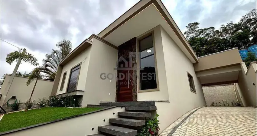 Casa à venda em brusque – bairro rio branco | moderna, completa e pronta para morar