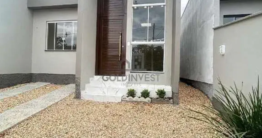 Casa baixa com 3 quartos, sendo 1 suíte, no bairro são joão em um dos loteamentos que mais crescem em brusque