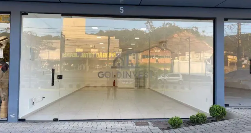 Sala comercial com 60m² ao lado da FIP Santa Terezinha_Brusque!!