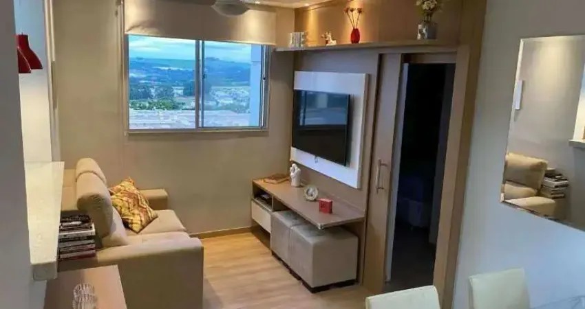 Apartamento à venda, no Condominio Mirante Sul em Ribeirão Preto, Condomínio Mirante Sul, com 2 quartos, 48m²