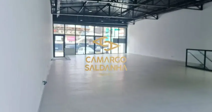 Salão comercial com arquitetura contemporânea no bairro jardim em santo andré