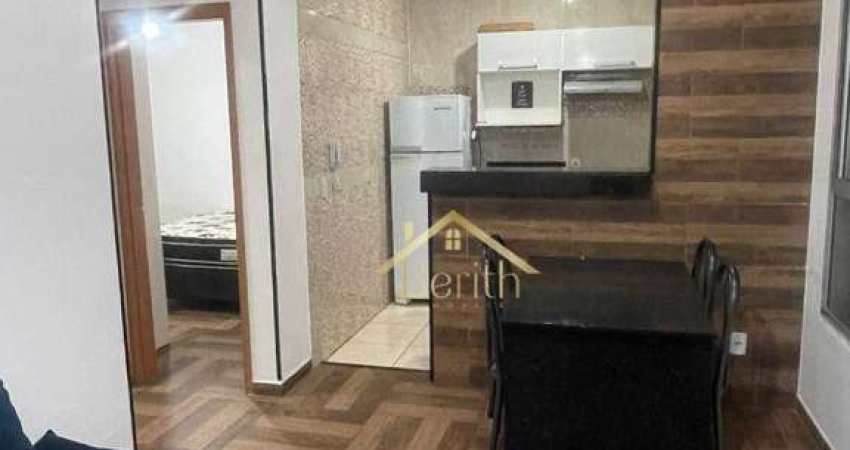 Apartamento com 2 dormitórios para alugar, 50 m² por R$ 1.400,00/mês - Jardim Gurilândia - Taubaté/SP
