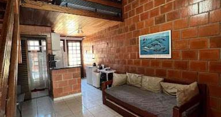 Flat com 1 dormitório para alugar, 30 m² - Tabatinga - Ubatuba/SP