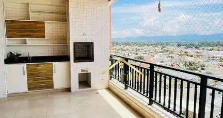 Apartamento com 3 dormitórios para alugar, 166 m² por R$ 6.900/mês - Jardim das Nações - Taubaté/SP