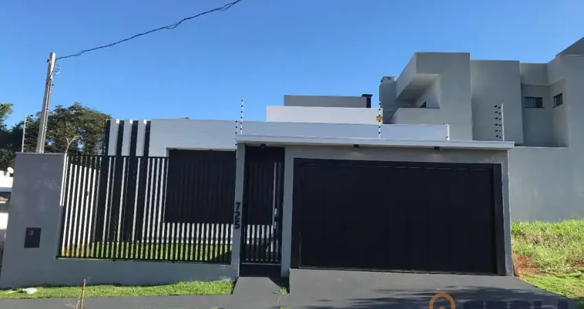 Casa para Venda em Campo Mourão, Jardim Flora III, 3 dormitórios, 3 suítes, 4 banheiros, 4 vagas