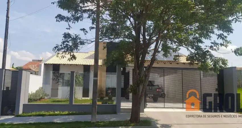 Casa para Venda em Cianorte, Residencial Parque do Bosque, 3 dormitórios, 1 suíte, 3 banheiros, 2 vagas