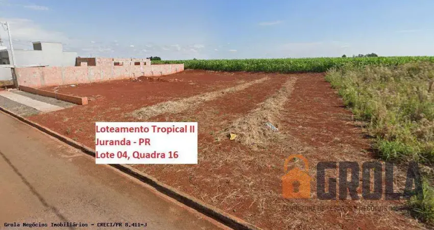 Terreno para Venda em Juranda, Loteamento Tropical II