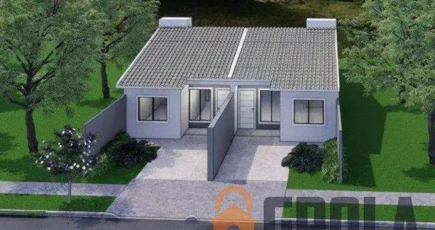 Casa para venda em campo mourão, conjunto habitacional mário figueiredo, 2 dormitórios, 1 banheiro