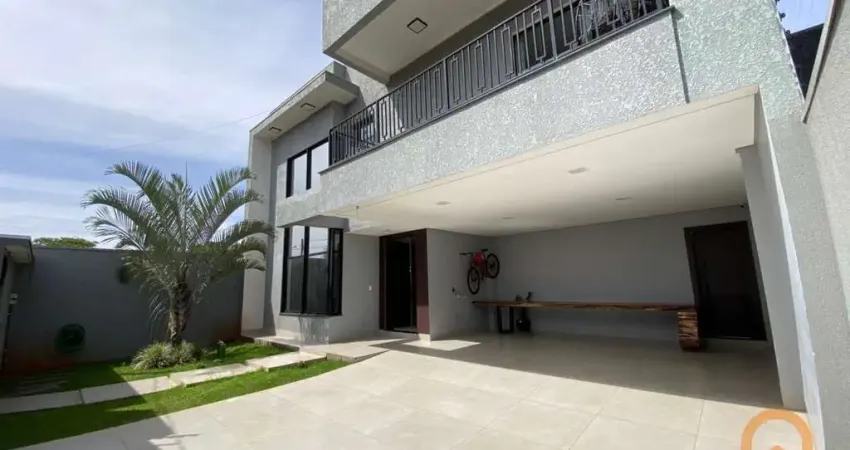 Sobrado para venda em campo mourão, residencial parque do lago, 3 dormitórios, 1 suíte, 2 banheiros, 4 vagas