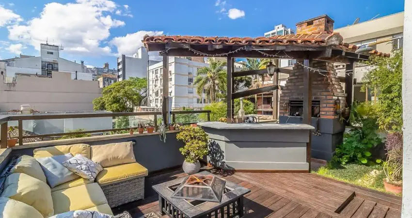 Cobertura com 2 quartos para alugar na Rua Carlos Trein Filho, 130, Auxiliadora, Porto Alegre