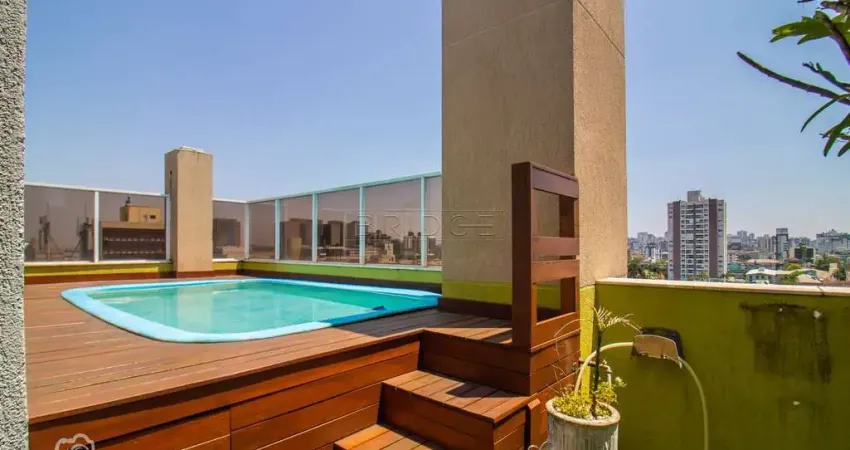 Cobertura com 3 quartos para alugar na Avenida Ganzo, 677, Menino Deus, Porto Alegre