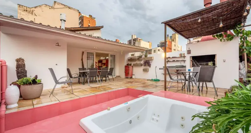 Cobertura com 3 quartos para alugar na Rua Amélia Teles, 262, Petrópolis, Porto Alegre