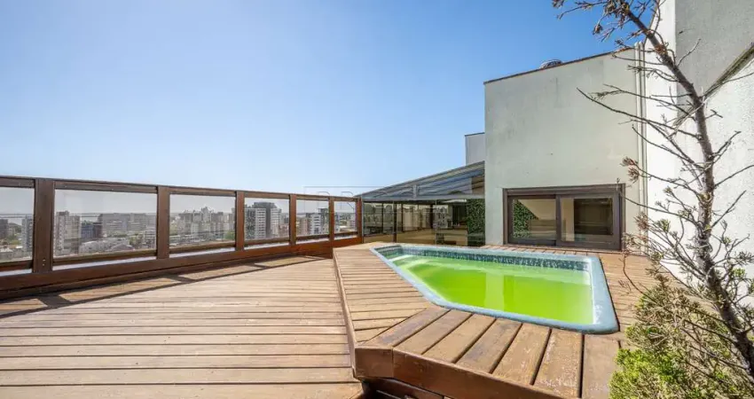 Cobertura com 4 quartos para alugar na Rua Barão do Guaíba, 1000, Menino Deus, Porto Alegre