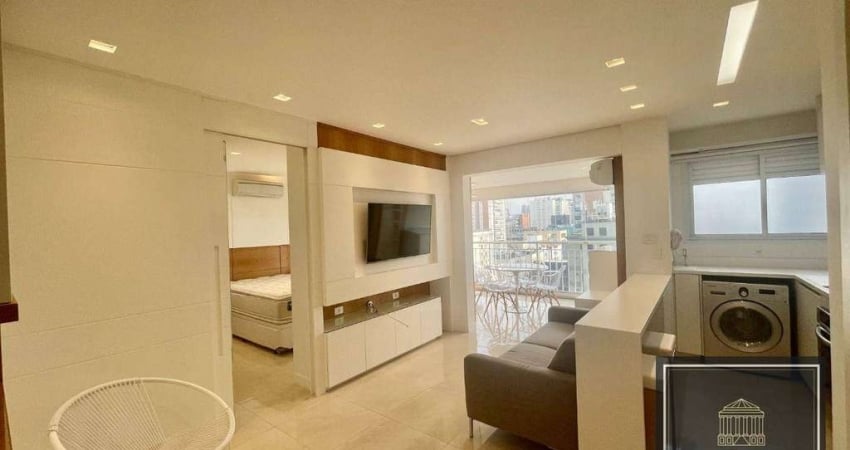 Apartamento com 1 suíte para alugar, 57 m² por R$ 12.691/mês - Vila Nova Conceição - São Paulo/SP
