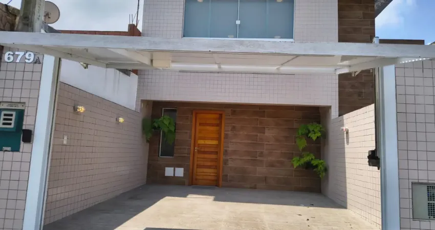 Sobreposta ampla 3 dormitorios 1 suite nova ok parte alta toda ampla ,otima sala para 3 ambientes com varanda gourmet