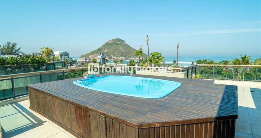 ESPETACULAR COBERTURA DE 3 QUARTOS SENDO 1 SUÍTE | VISTA MAR | 456M² | RECREIO