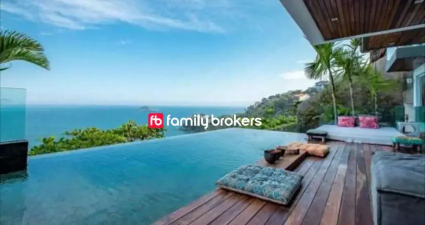 Magnífica mansão triplex no joá: 880m² | vista mar | 5 quartos