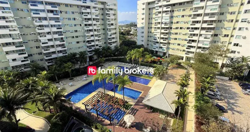 Apartamento de 70m² | 2 quartos | 1 vaga | condomínio resort - barra