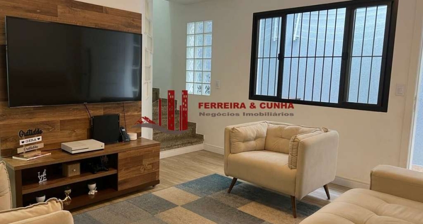 Casa sobrado de 131m² no bairro Vila Dom Pedro II.