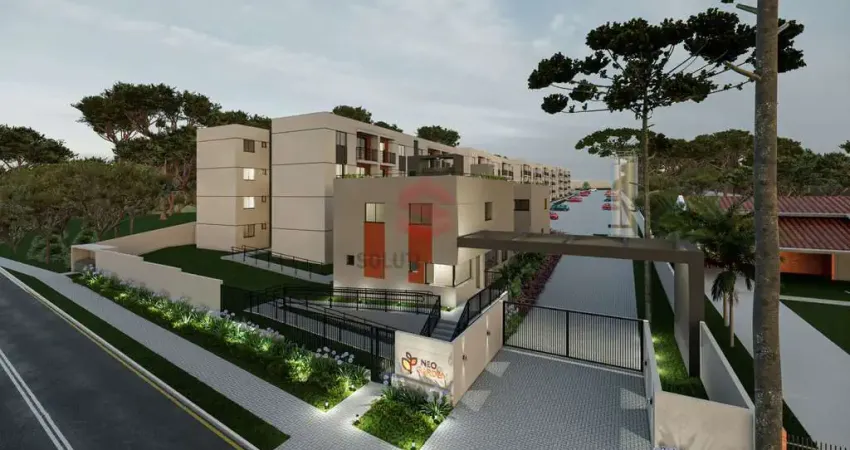 Apartamento com 2 quartos à venda na Rua Poeta Orlando Ferreira, Loteamento Bieda, Campo Largo