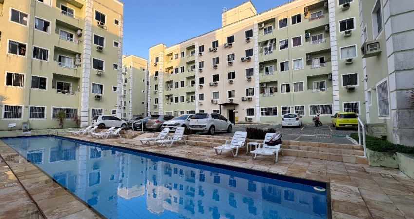Costa Atlântica Condomínio Clube, Apartamento 46m2, 2 quartos, Nascente, Manoel Dias Branco, Fortaleza/CE