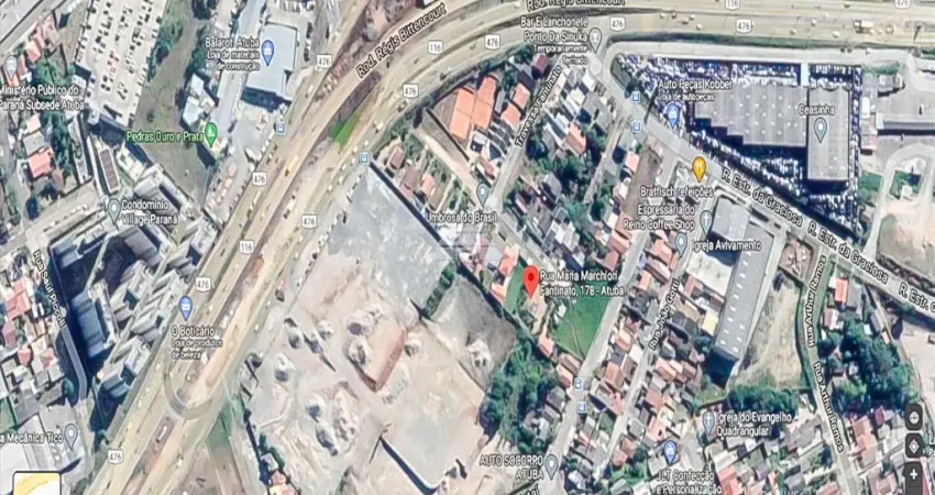 Vendo terreno fechado, plano, ao lado do Trevo do Atuba.