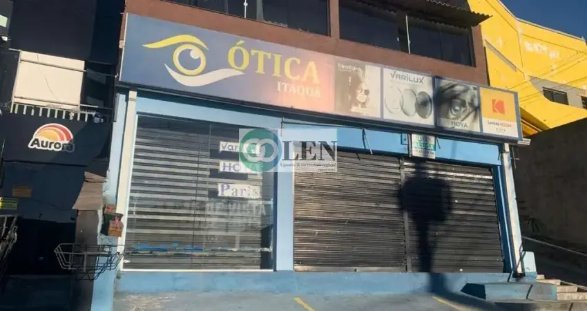 Salão comercial para locação em arujá, parque rodrigo barreto, 1 dormitório, 1 suíte, 1 banheiro, 3 vagas