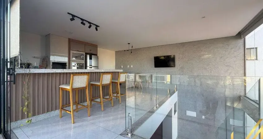 Apartamento com 3 quartos à venda na Rua Éda Miranda de Vasconcelos, Oscar Corrêa, Conselheiro Lafaiete