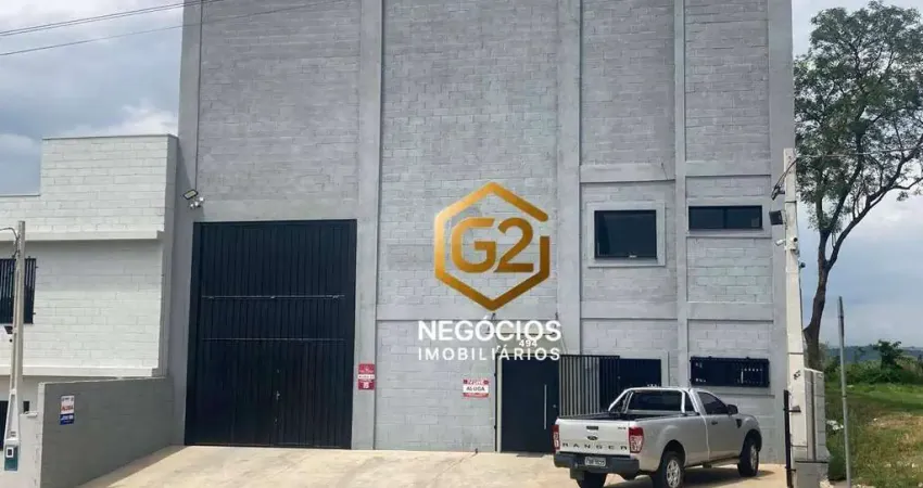 Galpão para alugar, 525 m² por r$ 17.580,00/mês - castelo branco - din - indaiatuba/sp
