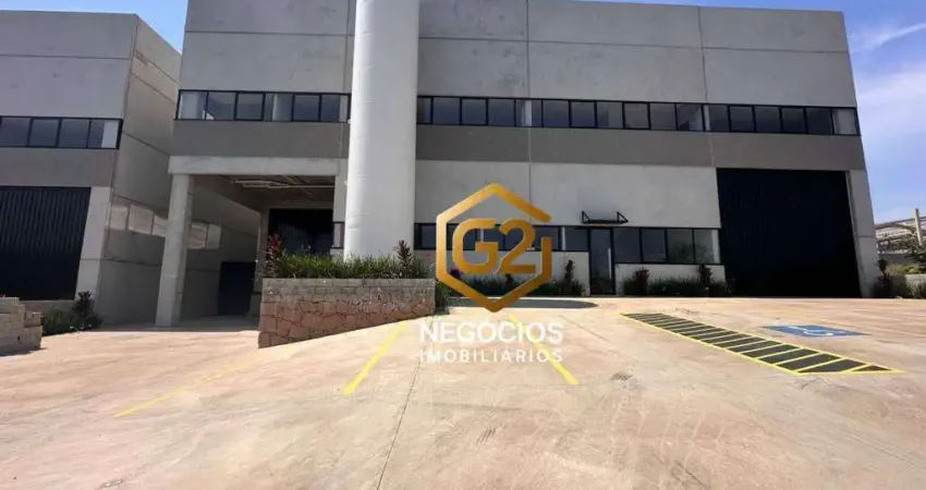 Galpão para alugar, 1183 m² por r$ 27.000,00/mês - loteamento comercial monte castelo - indaiatuba/sp