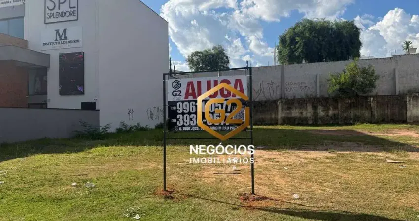 Terreno para alugar, 538 m² por r$ 17.000,00/mês - chácara areal - indaiatuba/sp