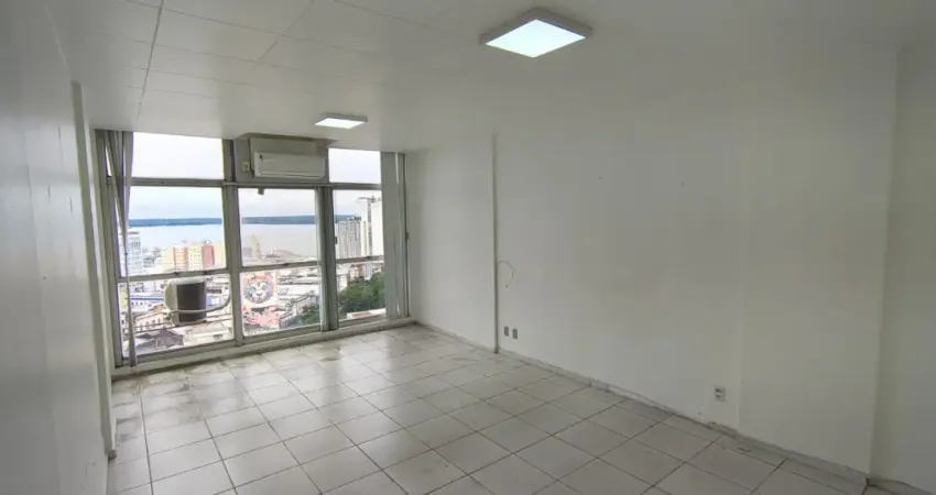 Aluga-se sala comercial no ed. manaus shopping center, no 17º andar, centro, manaus