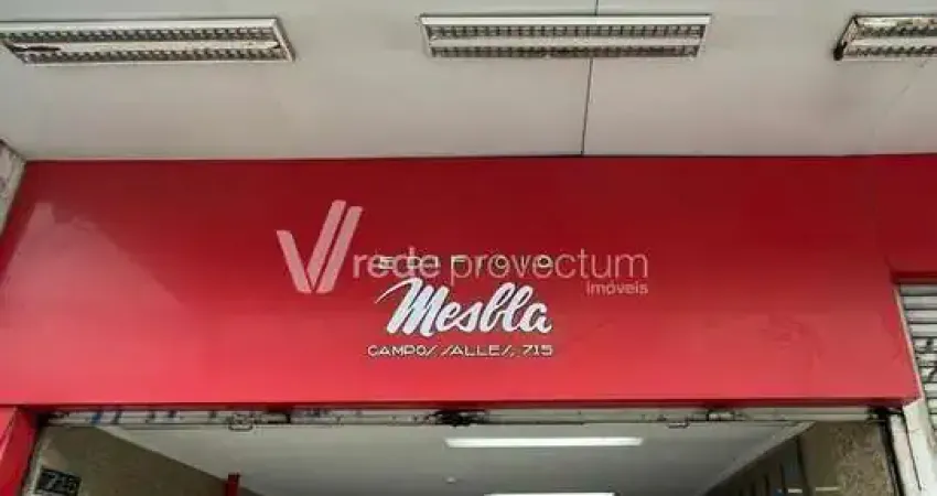 Sala comercial à venda na Avenida Campos Salles, 715, Centro, Campinas