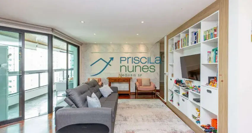 Apartamento com 4 quartos à venda na Avenida Ibijaú, Moema, São Paulo