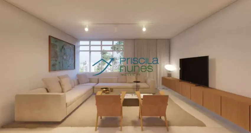 Apartamento  higienópolis com 3 quartos, sendo 1 suíte, 150m²