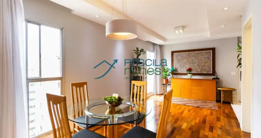 Apartamento santa cecília com 2 quartos, sendo 1 suíte , 74m²