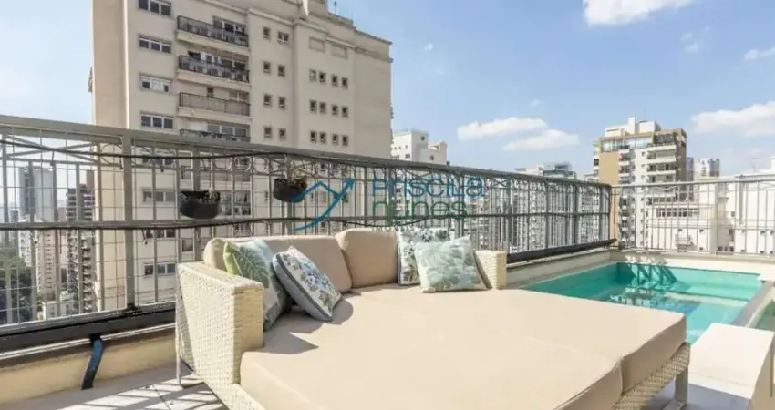 Cobertura vila nova conceição com 4 quartos, sendo 4 suítes, 310m²