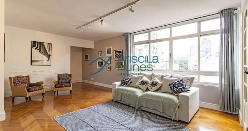 Apartamento Jardim América com 3 quartos, sendo 1 suíte , 172m²