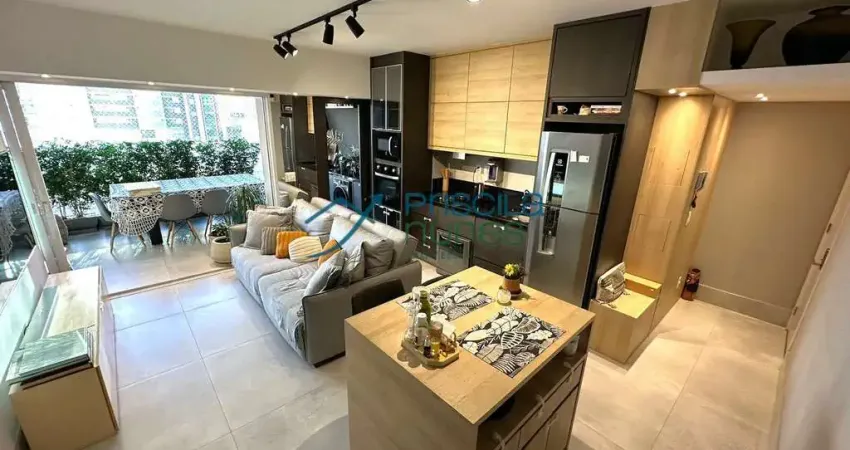 Apartamento em Indianópolis com 81m² 2 vagas e Lazer em Condomínio Cobiçado